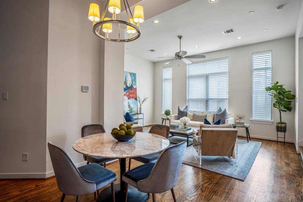 Great open space made for entertaining.