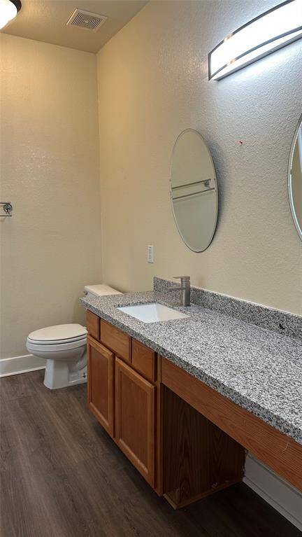 NEW GRANTIE COUNTER TOP , SINK AND LIGHT FIXTURES IN BOTH BATHROOMS
