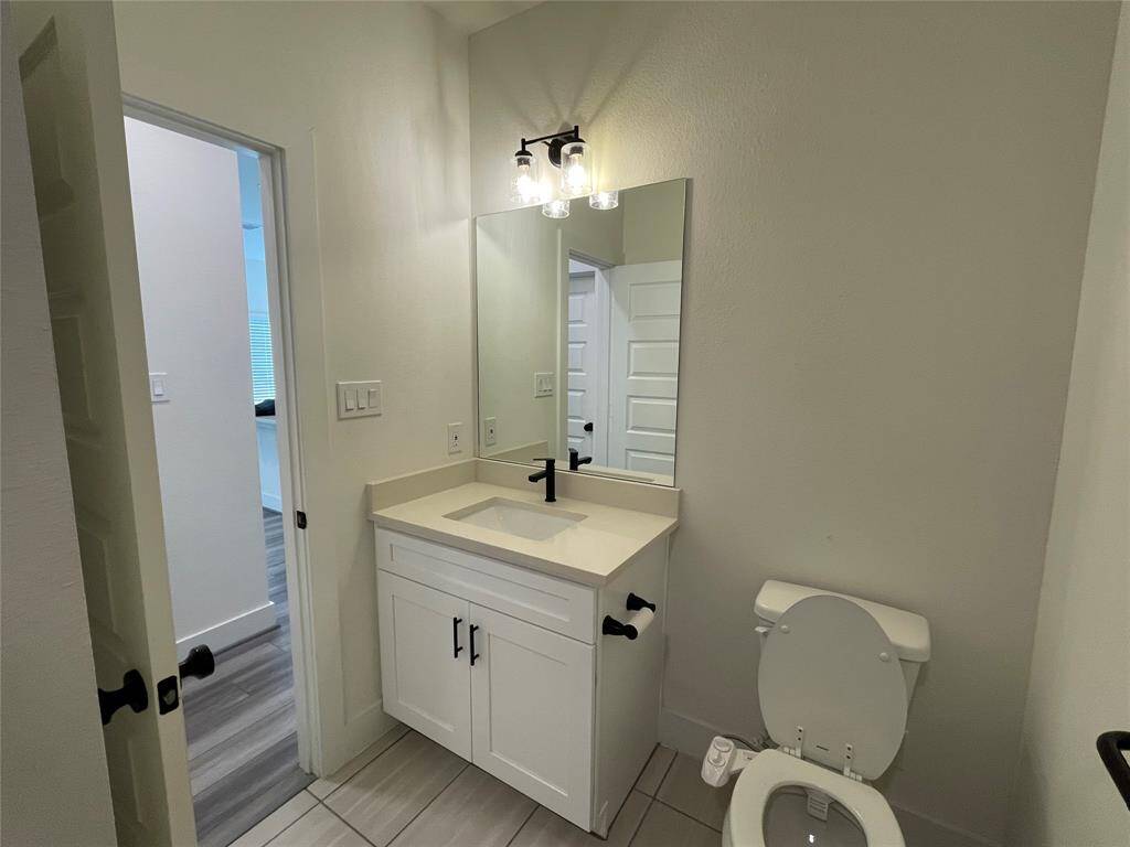 Full Bath on Floor One.