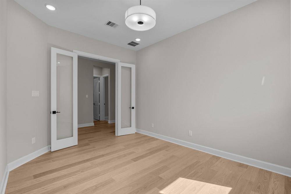 EXAMPLE PHOTO: French doors at study provide privacy!