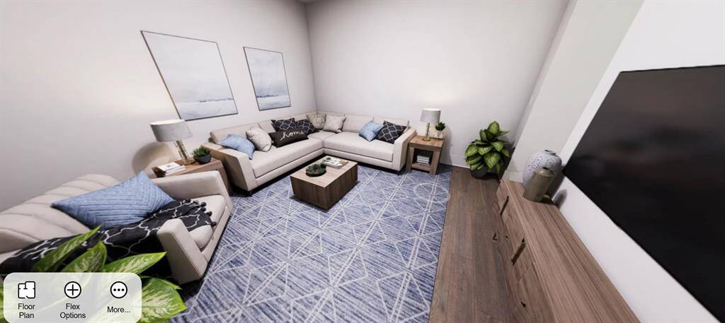 EXAMPLE PHOTO: Another example of how the TV room looks
