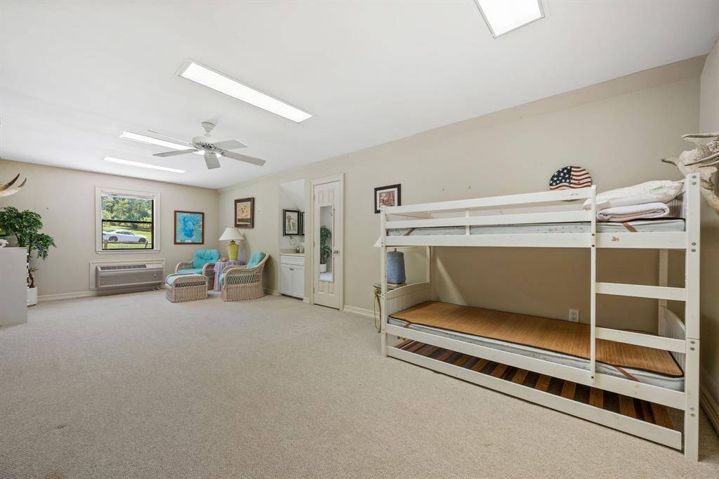Would double as additional living area or Gameroom for the kids.