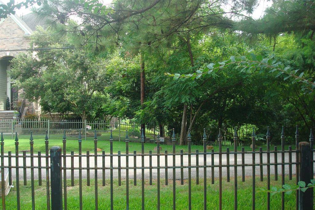 Looking across the street from this listed lot for sale