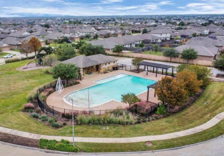 Sparking community pool for residents!