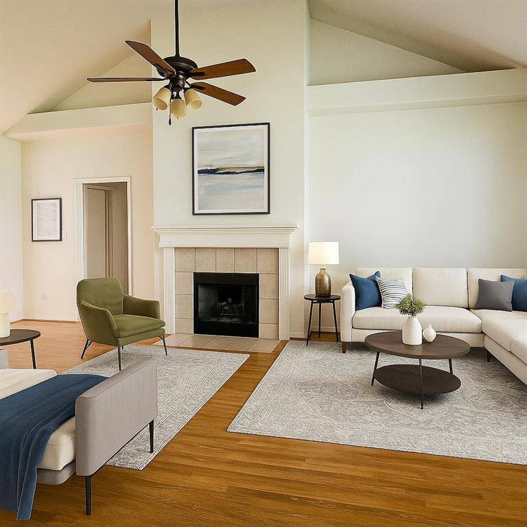 Another angle of Virtual Staging Living area