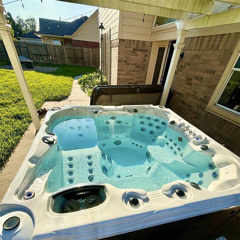 Jacuzzi tub resting
