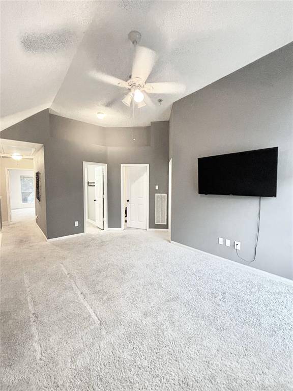 Spacious upstairs game room with direct access to bedrooms
