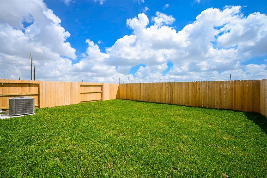 Your entire back property is surrounded by privacy fencing.