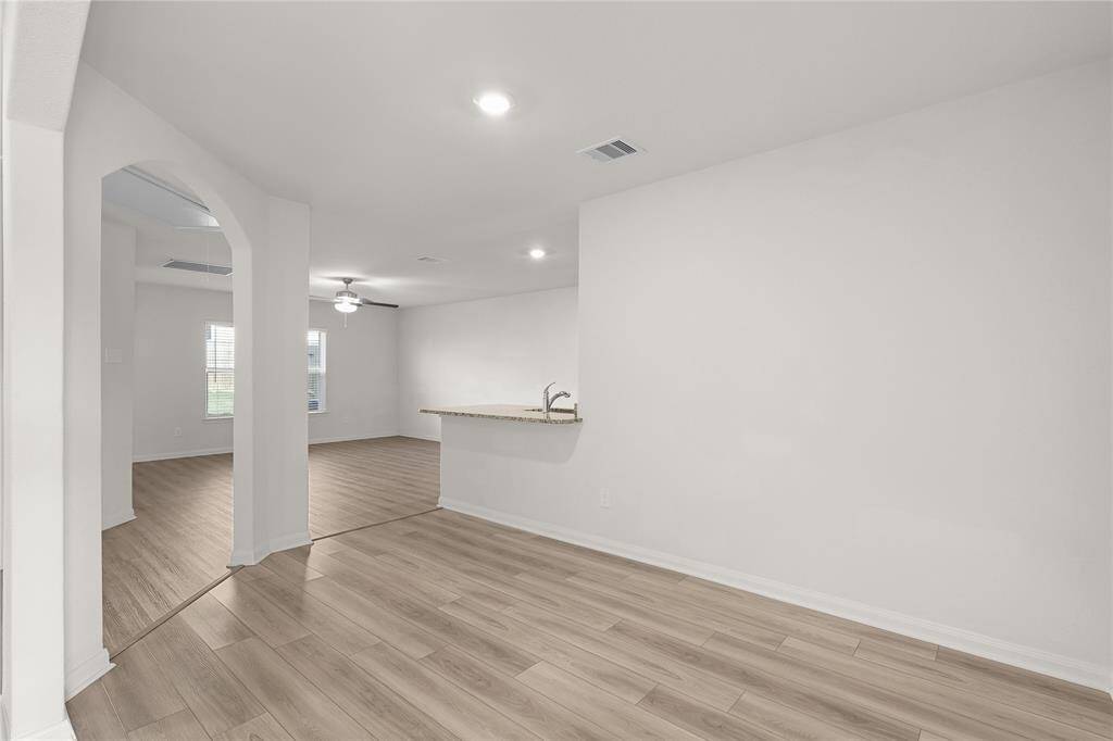 Make this space your own. Option Dining of Living Area. With an open floor plan, you have the opportunity to design your space!