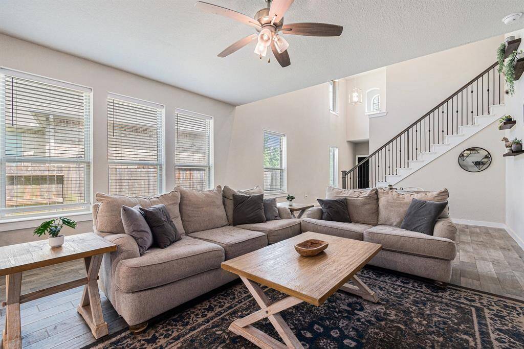 Open concept layout