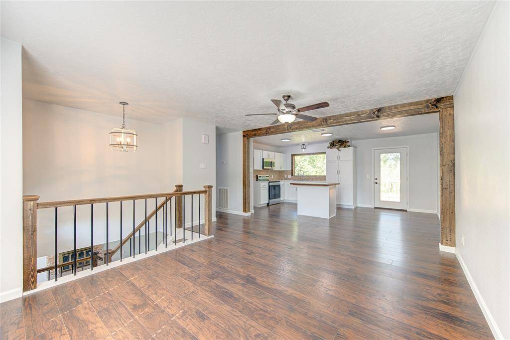 Upstairs Living Area/Optional Dining Room Open to Kitchen