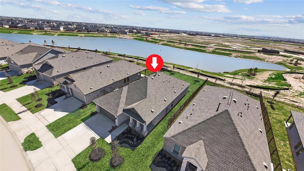 Brand-new one-story home that has never been lived in and has amazing lake view! Stunning front porch elevation! Sprinkler System! Enjoy your relaxing time with the large, covered patio overlooks the lake! Energy Star rated home! Look at that long driveway for all your parking needs!