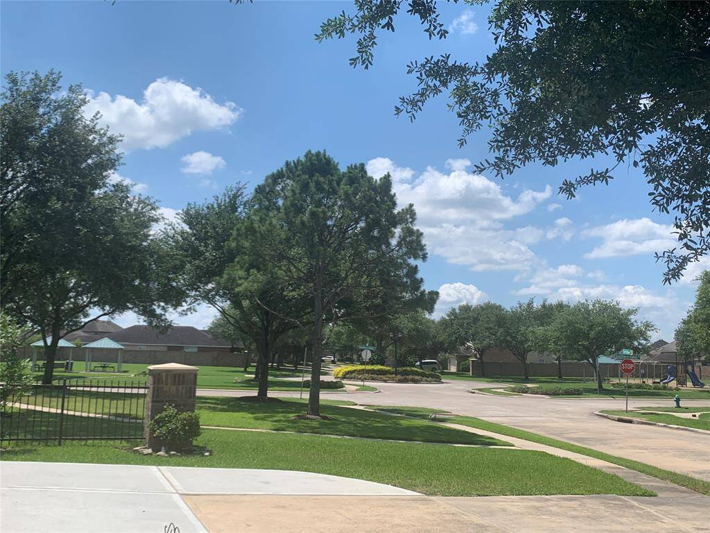 This is the view from the driveway looking to the left.