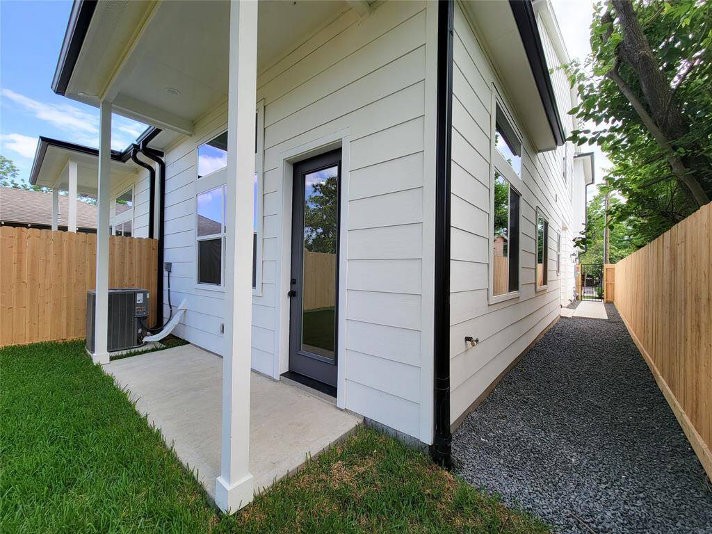 covered porch out back