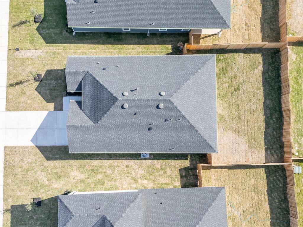 Aerial view of property