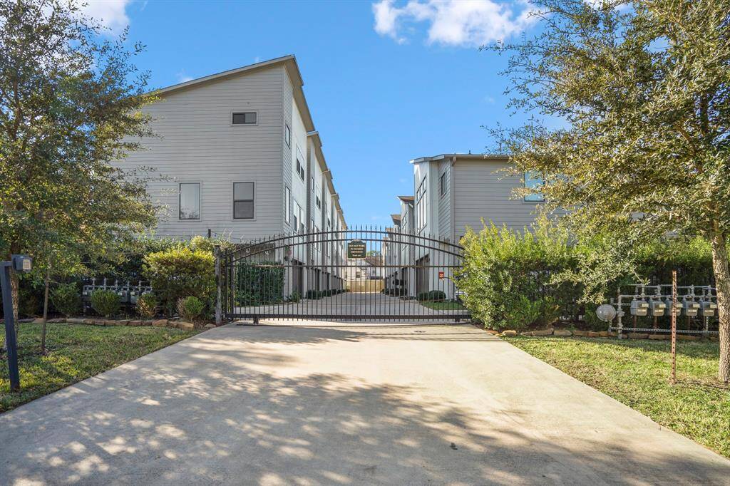 Secure, gated community with controlled access.