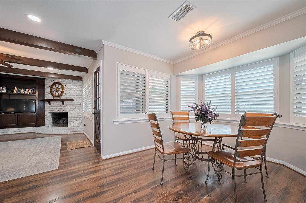 Breakfast Room off Kitchen