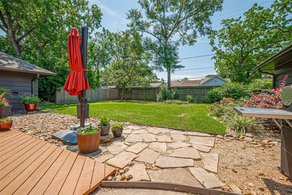 Coverd Back Deck