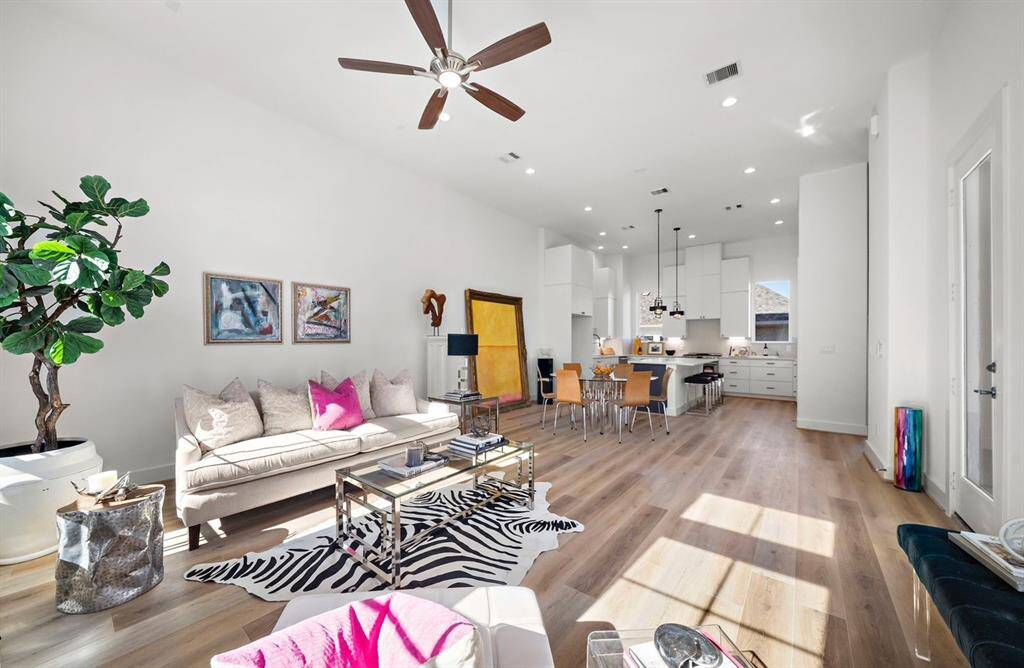 Here is a view of one of our other floorplans from another community. High ceilings and open living are part of the  River way.