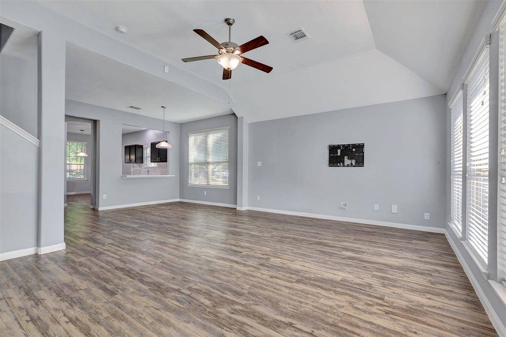 Family room and dining
