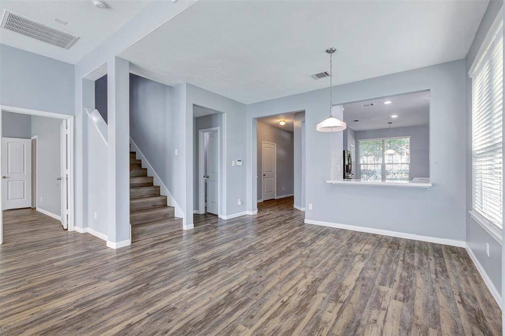 Dining Room space adjacent to family room