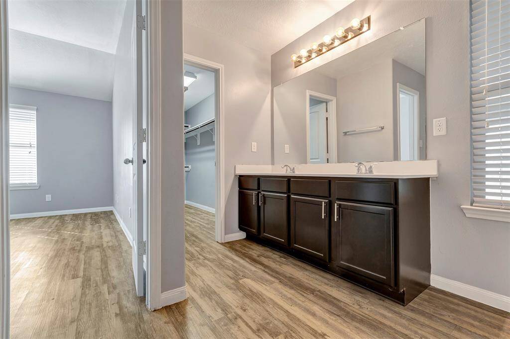 Primary bath and closet