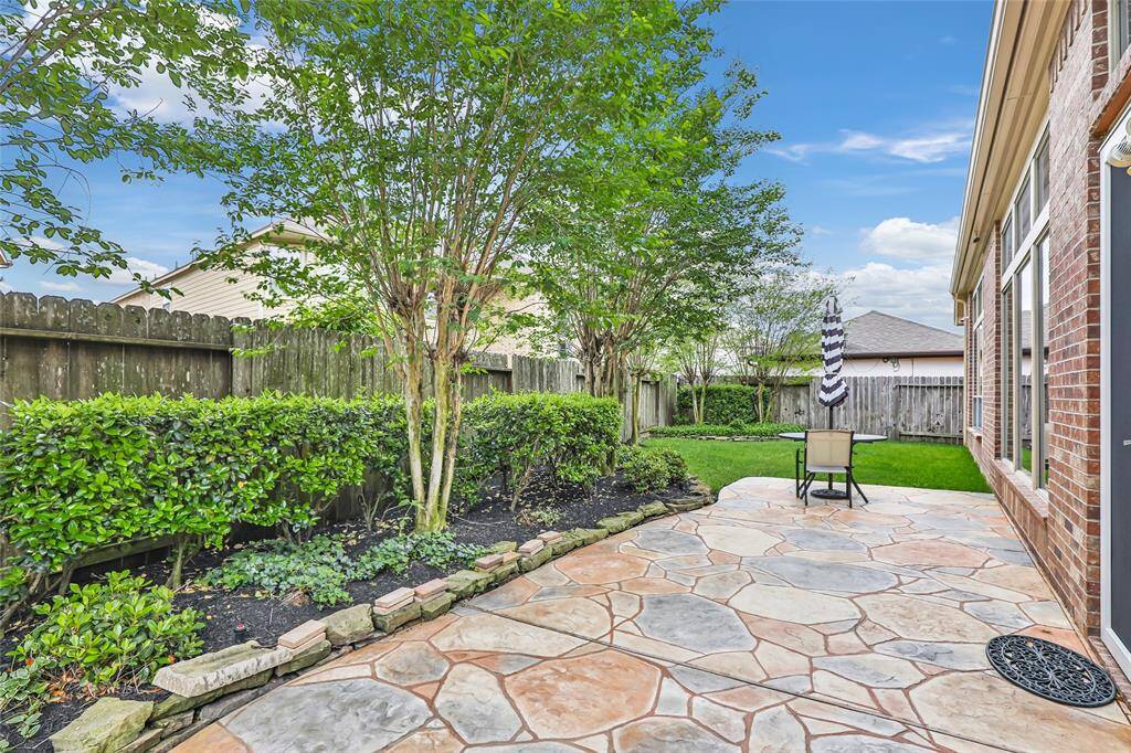 Landscaped Patio