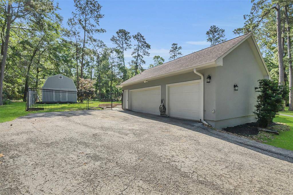 Back yard storage shed.