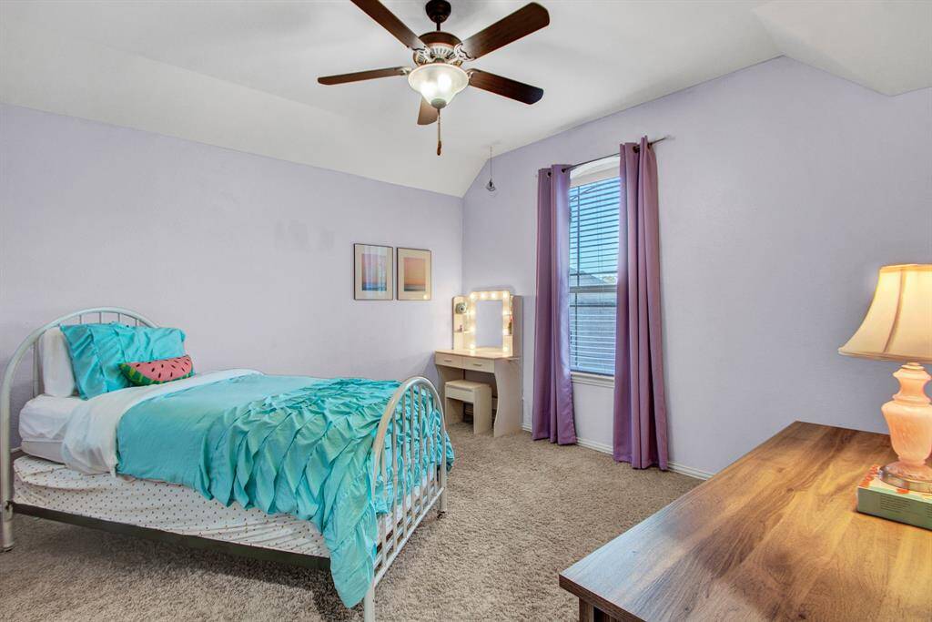 3 generously sized bedrooms on the 2nd floor with walk-in closets.