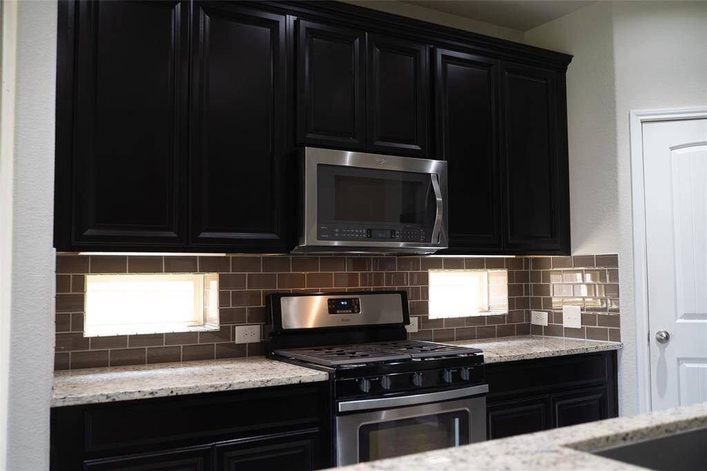 Upgraded backsplash