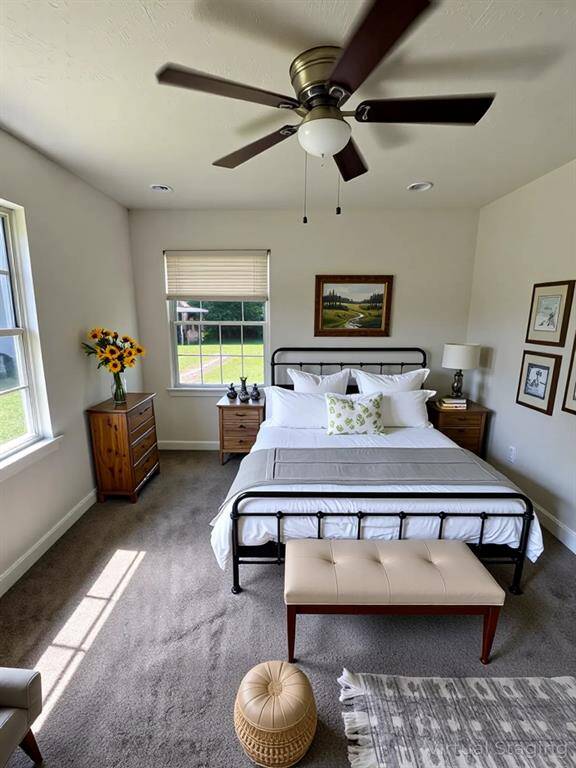 AI Generated Bedroom