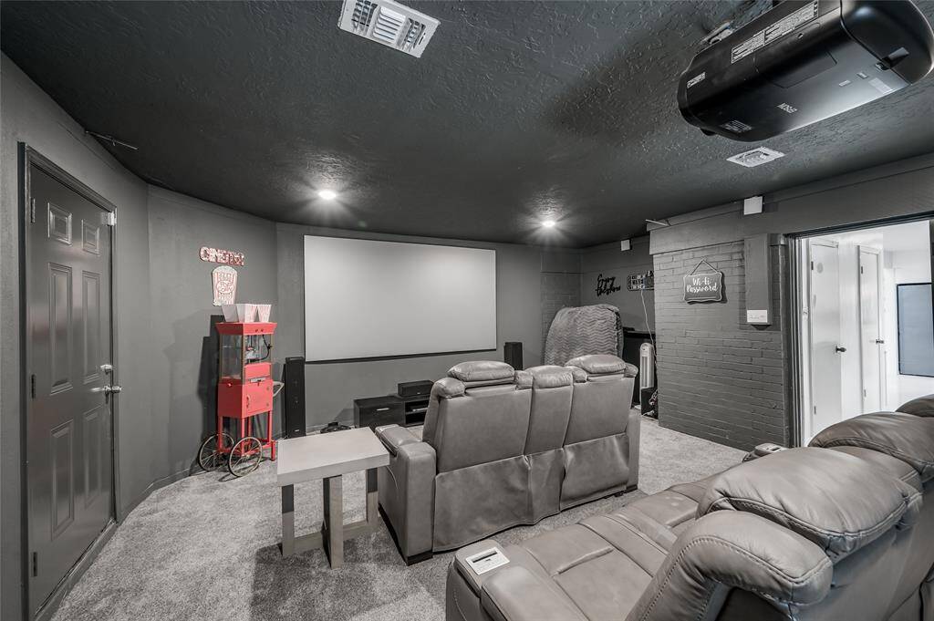 The dedicated media room enhances your home’s entertainment options, offering a private, high-tech retreat where you can enjoy cinematic experiences from the comfort of home.