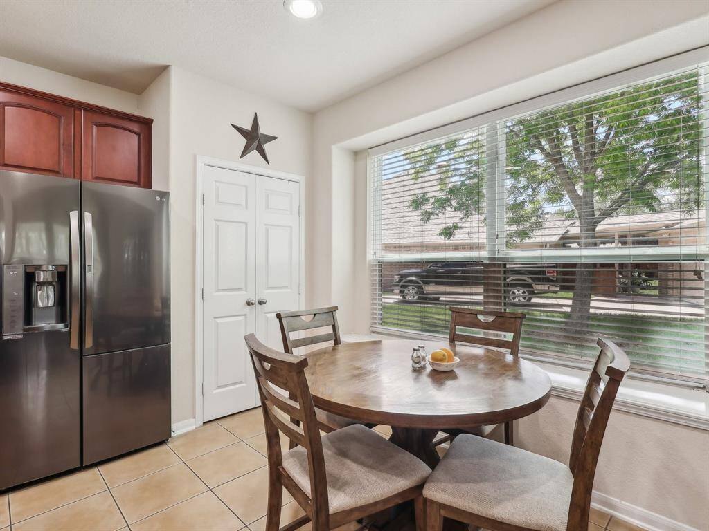 This breakfast area is great for casual dining. Just behind the breakfast area is the pantry.