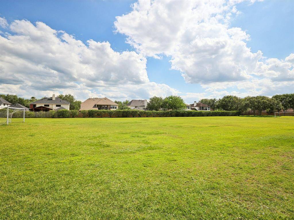 It also features soccer fields.