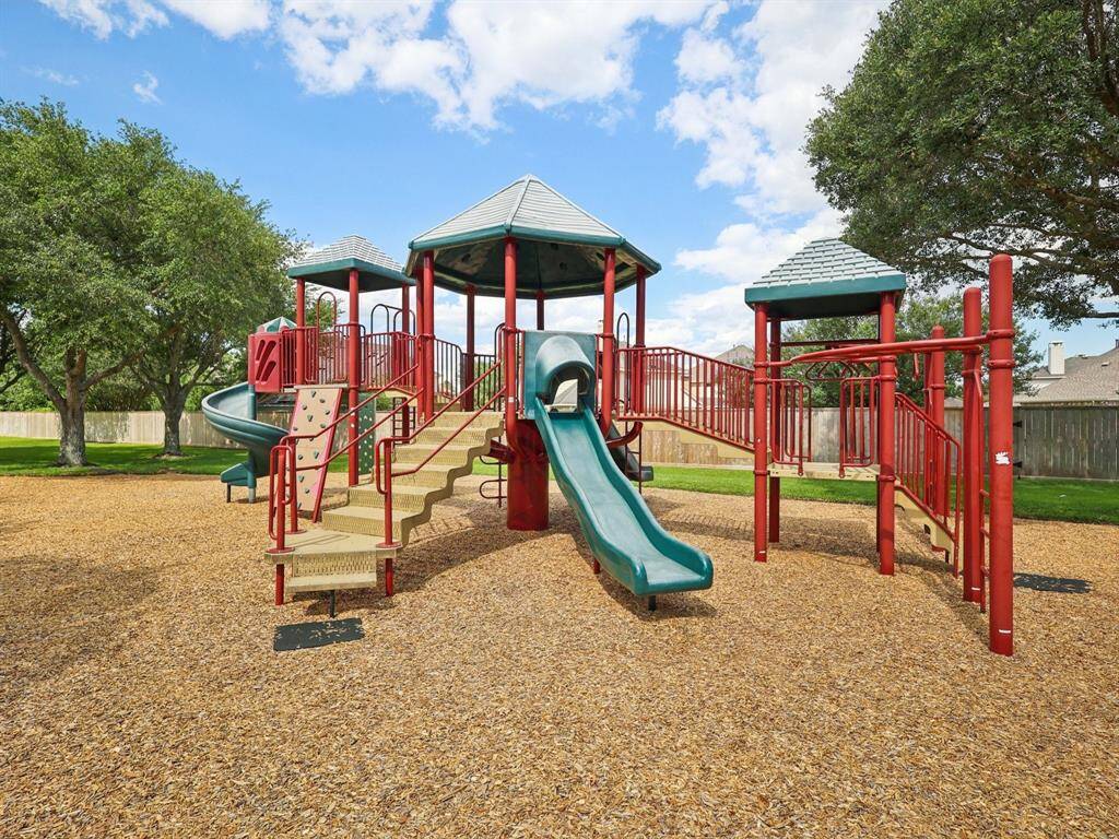 The playground is a great place for the littles to run around and burn off some energy.