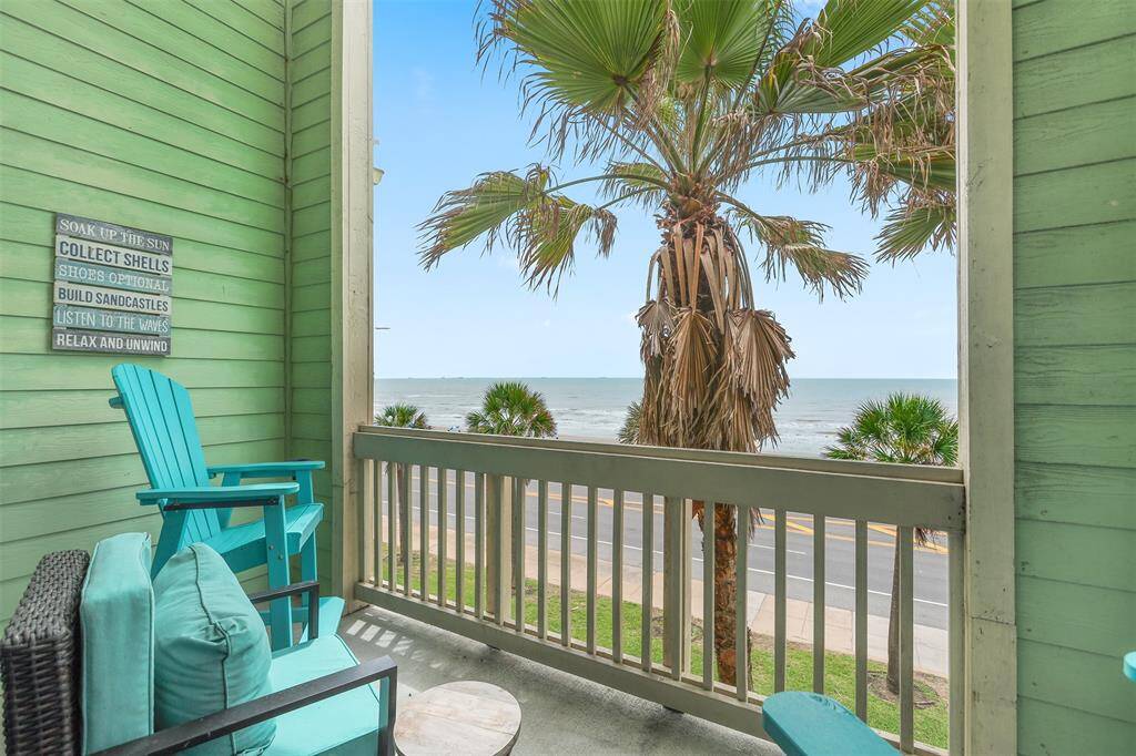 Enjoy your morning cup of energy from your private balcony.