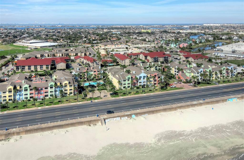 Bird's eye view of the property.