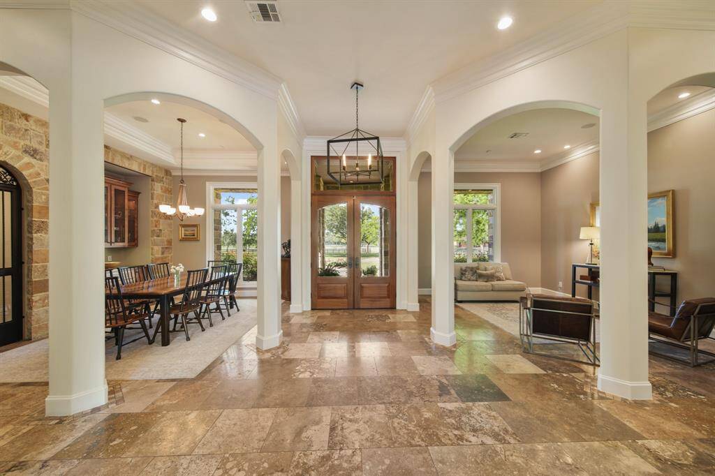 Spacious open concept layout.