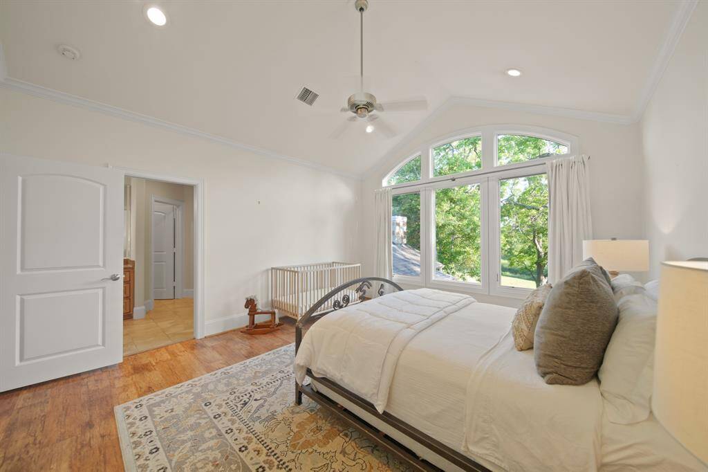 Upstairs bedroom #4 with ensuite bathroom.