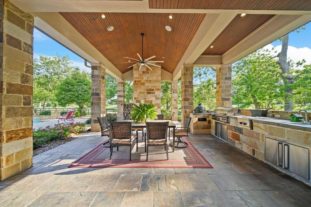 Stunning view of the horse pasture from the pool.