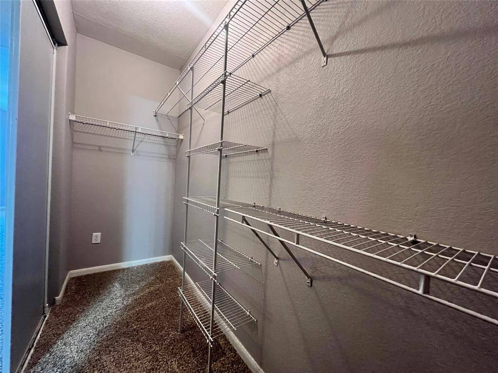 Look how large this closet is!