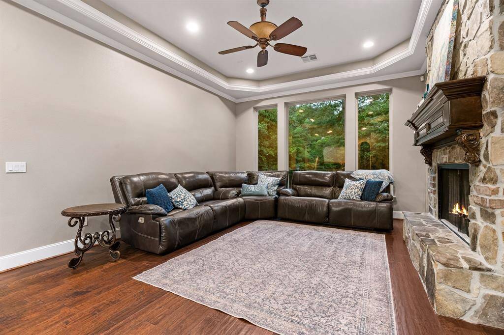Additional view of the living room.