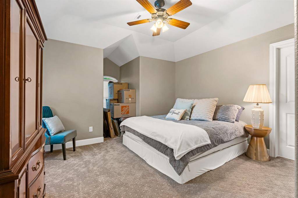 Upstairs guest room.