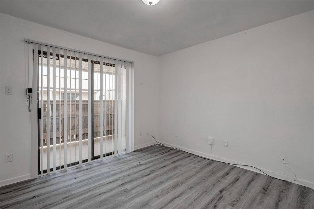 Access to the beautiful balcony from the Primary Bedroom