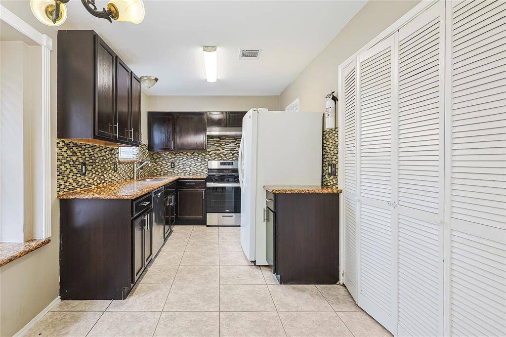 Kitchen as you enter from Dining Area