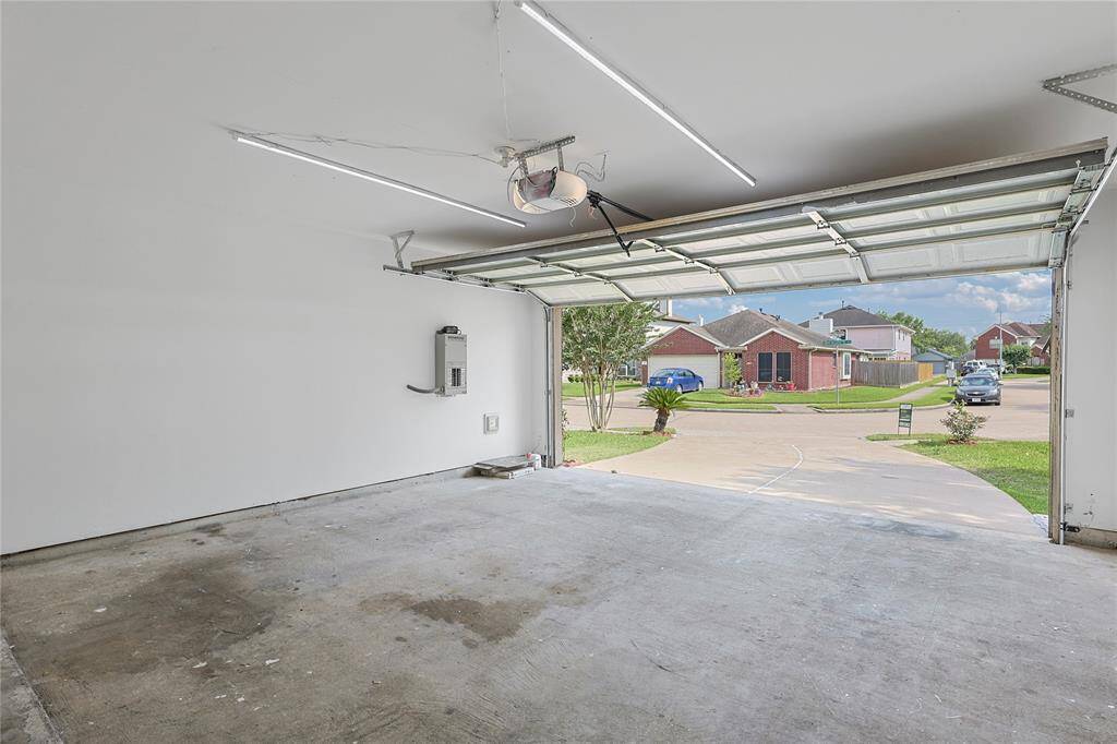 2 Car Attached Garage.  Generator Panel installed.