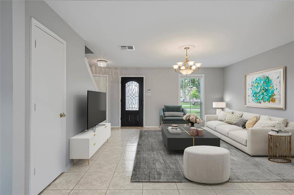 Living Room - View from Dining Room