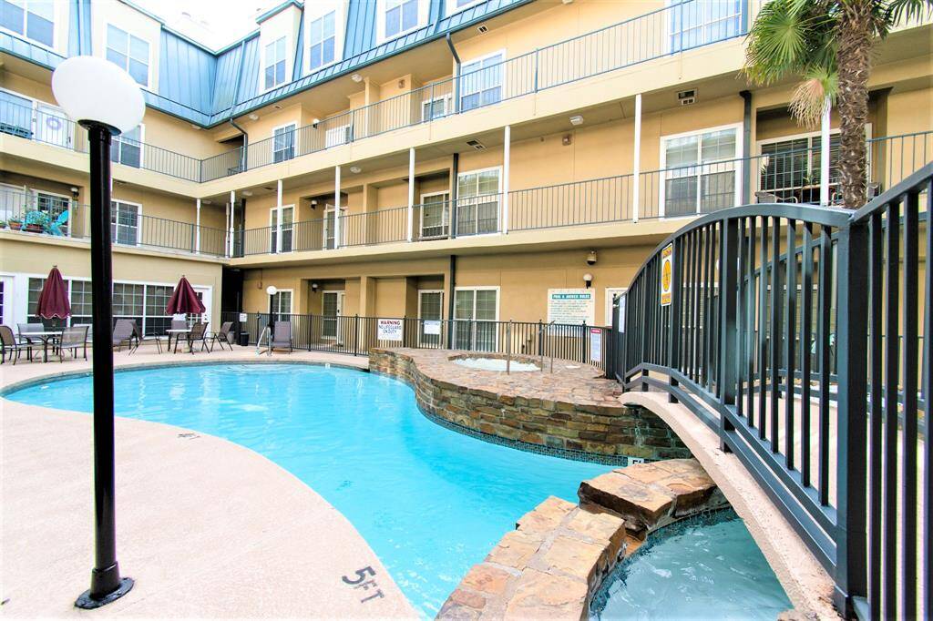 Exclusive pool for Marina Pointe Condo residents