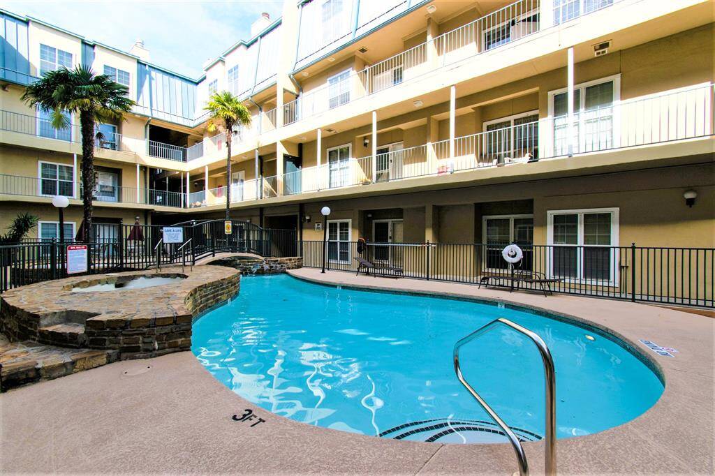 Exclusive pool for Marina Pointe Condo residents