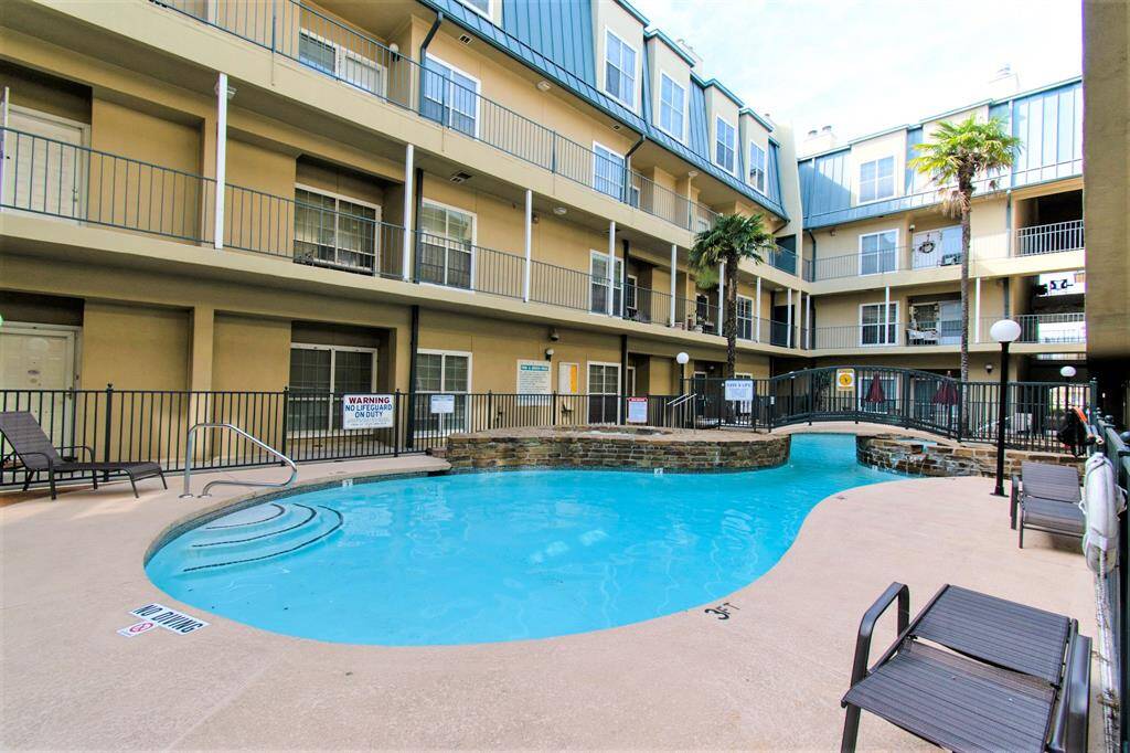 Exclusive pool for Marina Pointe Condo residents